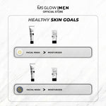 MS Glow For Men - Energizer Facial Wash - 100 ml + Energy Bright Cream - 30 ml