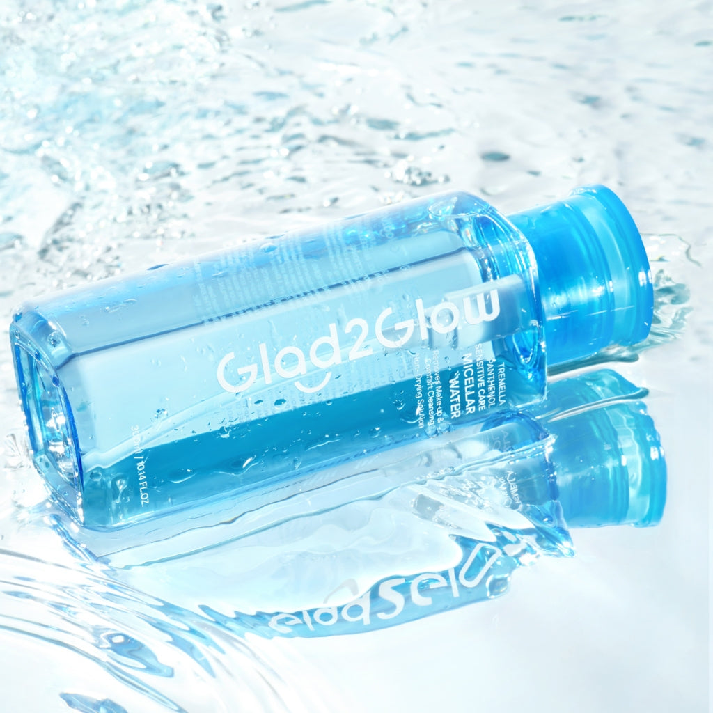 [KHUSUS MEMBER]GLAD2GLOW Tremella Panthenol Sensitive Care Micellar Water-300ml