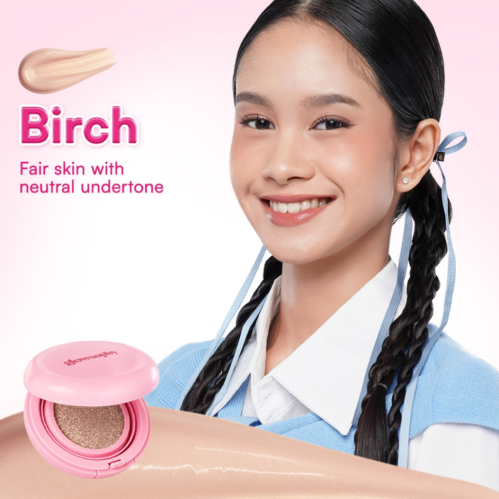 Glowsophy Bundle 3in1 Perfect Base Set Moisturizer 100ml + Cushion + Sunscreen
