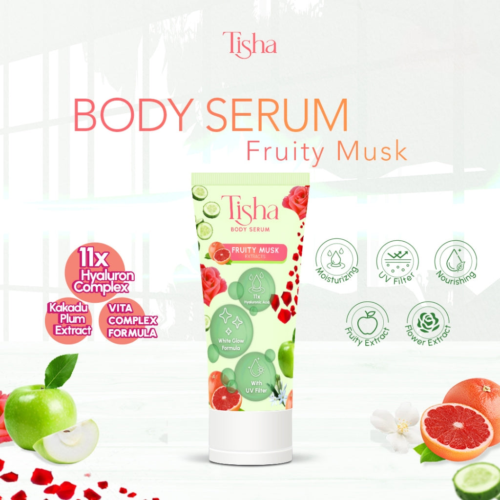 Tisha Beauty Body Serum Fruity – UV Filter Hydrating 150ml