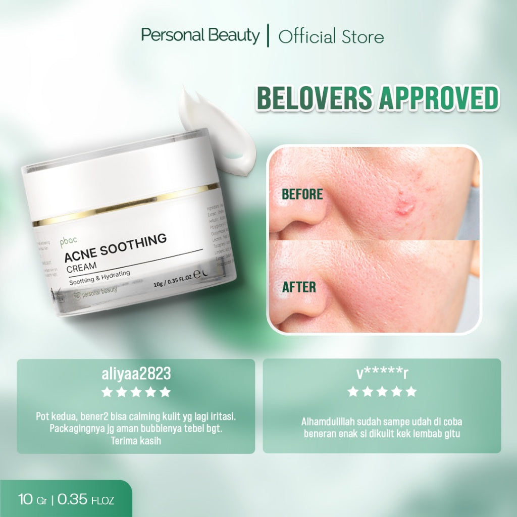 Personal Beauty Acne Soothing Cream - Soothing And Calming