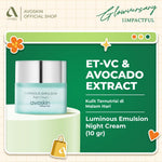 Cream Malam Avoskin Luminous Emulsion Night Cream 10gr-Mencerahkan