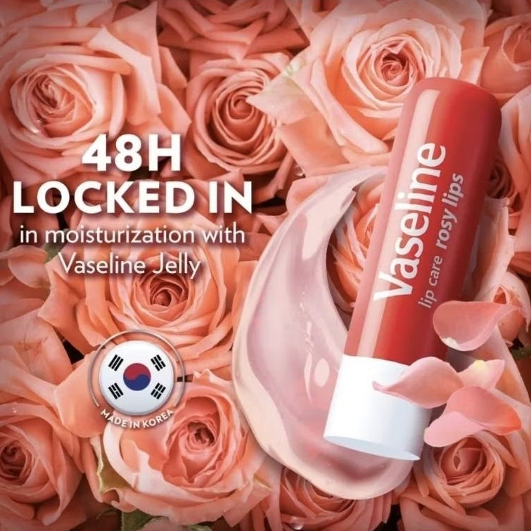 Vaseline Lip Therapy Pelembap Bibir Rosy Lips 4.8 g