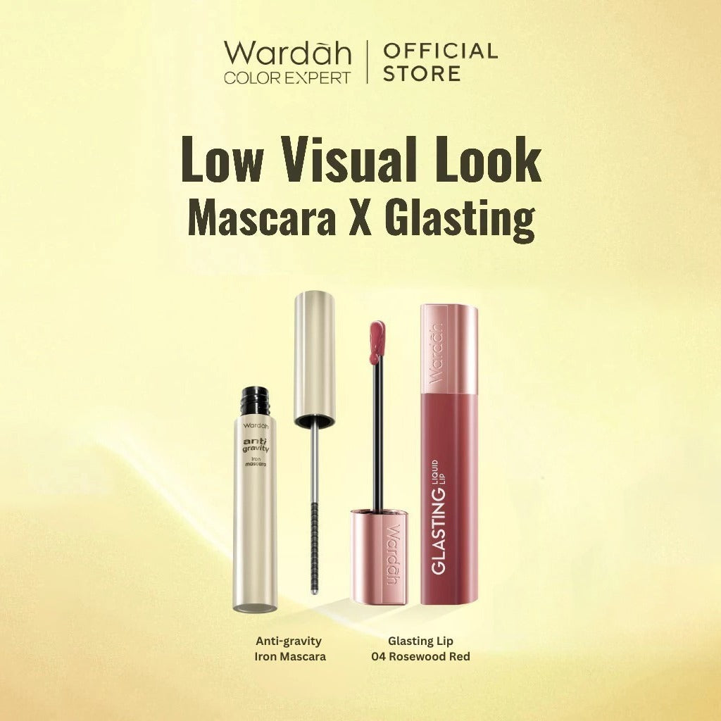 [Wardah Member Exclusive] NEW! WARDAH Mascara - Anti-Gravity Iron Mascara, Hi-Impact Volumizer Mascara, Wardah Zero Trace Mascara Remover - Bulu Mata Lentik Tebal Panjang Natural Maskara Sashfir Ringan Tahan 24 Jam Smudgeproof Waterproof No Clumpy -Makeup