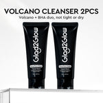 [NEW]Glad2glow Volcanic Ash+BHA Deep Pore Clean Facial Cleanser Mencegah Komedo Face Wash g2g