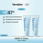 Lavojoy Keep It Chill Body Serum 180ml | Calm Down And Hydrate Skin | Body Lotion | Sensasi Dingin | Menenangkan Kulit | Memperkuat Skin Barrier | Ceramide + Centella Asiatica + Mint Extracts