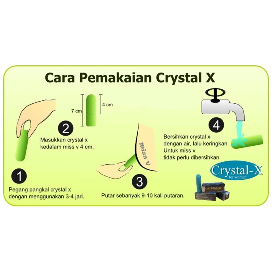 (KEMASAN BARU) CRYSTAL X NASA Cristal X Nasa Original Keristal X Kristal X NCX Asli