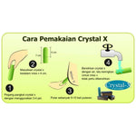 (KEMASAN BARU) CRYSTAL X NASA Cristal X Nasa Original Keristal X Kristal X NCX Asli