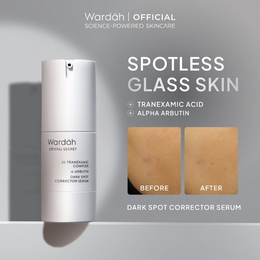 WARDAH Serum Complete Series For Every Skin Concern - Exosome PDRN Serum Tosca, Retinal Serum Silver, Acnederm, C-Defense, Lightening, Crystal Secret, Renew You, Hydra Rose, Symradiance 399, Perfectyl Perfect Bright, Peeling Exfoliating Serum - Skincare