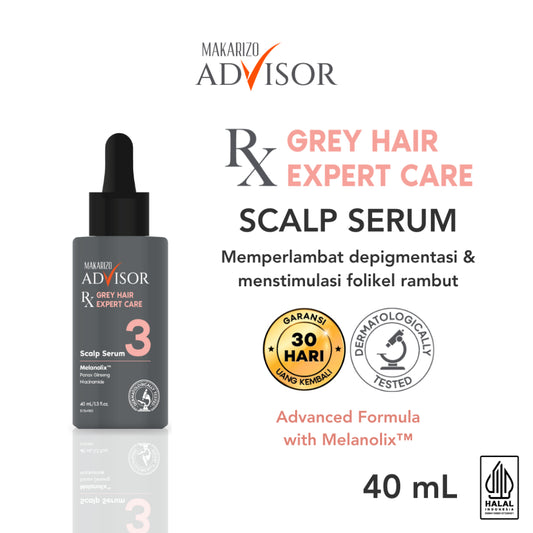 Makarizo Advisor RX Grey Hair Expert Care Scalp Serum 40 mL