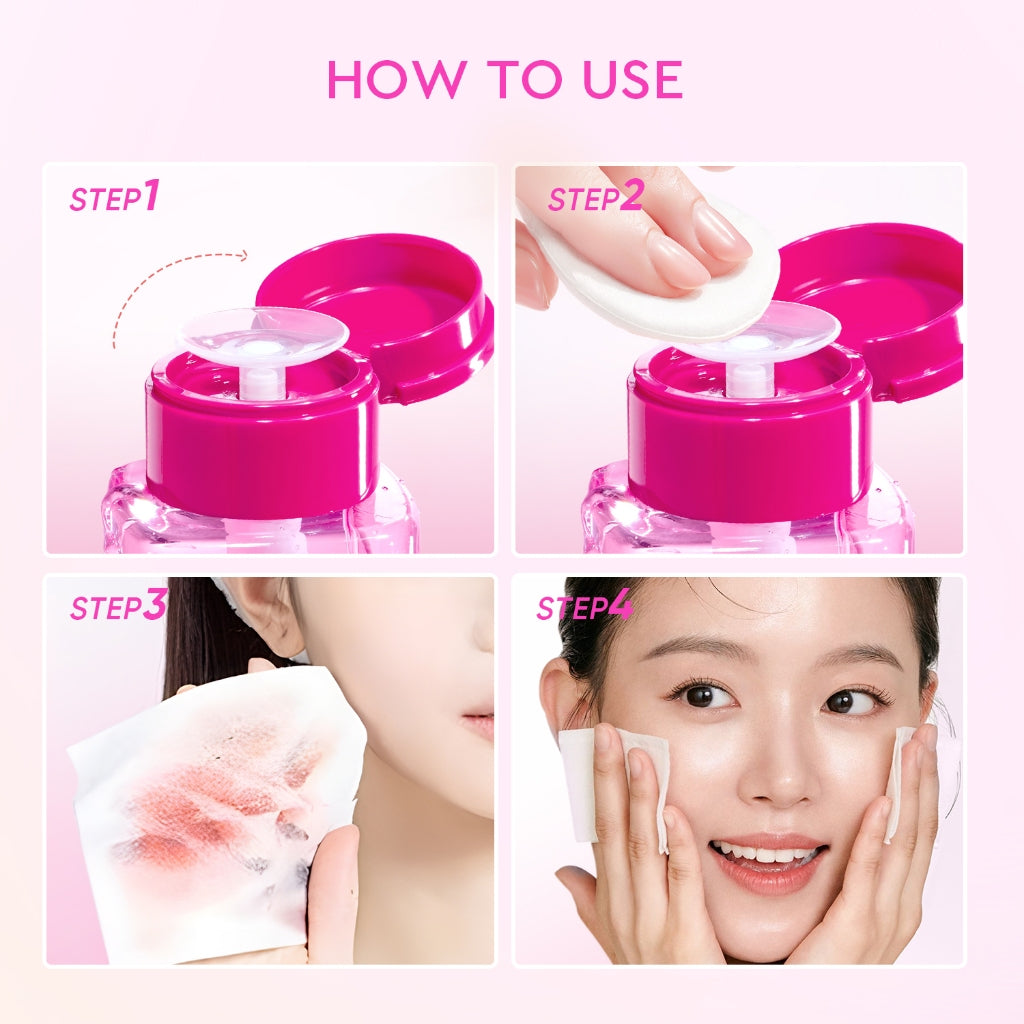 [NEW LUNCH] Glad2Glow Brightening Micellar Water 300ml Untuk Semua Kulit Lembut Cepat Menghapus Makeup & Mencerahkan kulit Penghapus Makeup Waterproof Hapus Riasan Tahan  dan Tanpa Iritasi g2glow official store