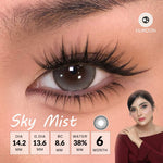 [Fuji Favorite] Lilmoon Softlens Sky Mist – Softlens Minus 0 s/d -8.50, Warna Natural Kualitas Jepang