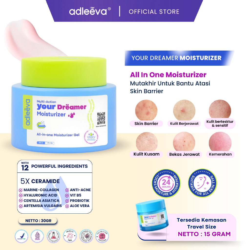 ADLEEVA - [DAPAT 2] YD MOISTURIZER / REVIVE MOIST GEL (Lebih Hemat)