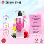 Viva Instant BRIGHTENING & GLOWING Perfumed Body Serum with SODIUM HYALURONATE (HA), NIACINAMIDE & Glutathione- tersedia 5 varian (230ml)