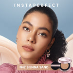 Instaperfect Skin Glow Cover Mesh Cushion High Coverage Formula Dilengkapi dengan SPF 50+ / PA++++  Tampilan Glow Up Natural- Melindungi Kulit dari Sinar UVA dan UVB- Make Up Foundation