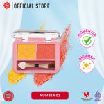 Viva Eye Shadow Duo - 2.3 gr (tersedia 12 varian kombinasi warna)