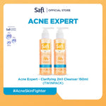 SAFI - Acne Expert - Clarifying 2in1 Cleanser 150ml - Kulit Jerawat