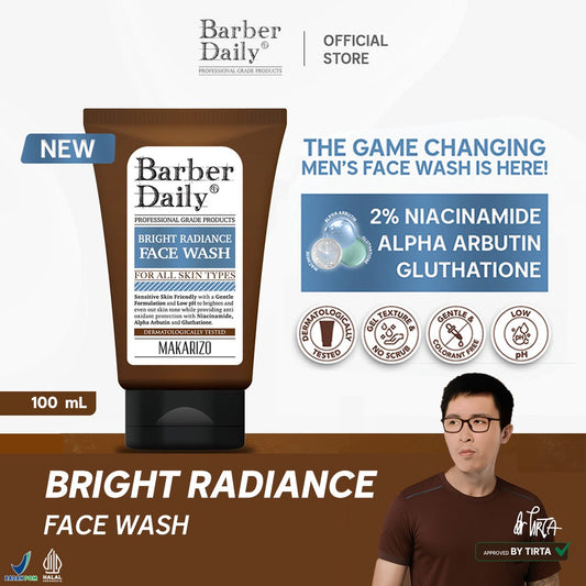 Barber Daily Bright Radiance Face Wash 100mL