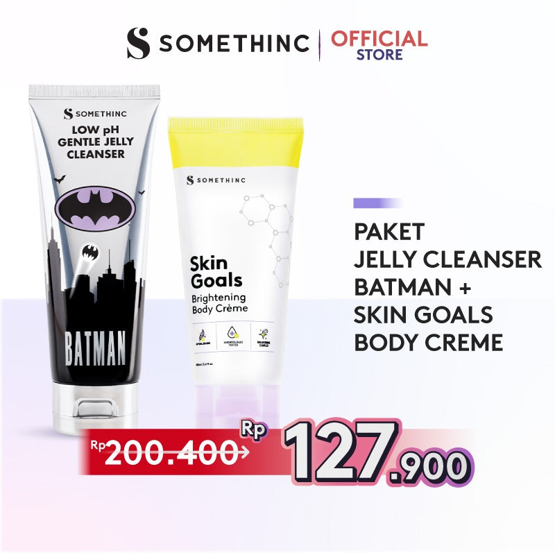 SOMETHINC Low pH Gentle Jelly Cleanser - Sabun Cuci Muka Semua Jenis Kulit, Pembersih Kotoran, Facial Wash Gentle, Kulit Tidak Ketarik, All Skin Type, Low PH sensitive Repair Skin Barrier