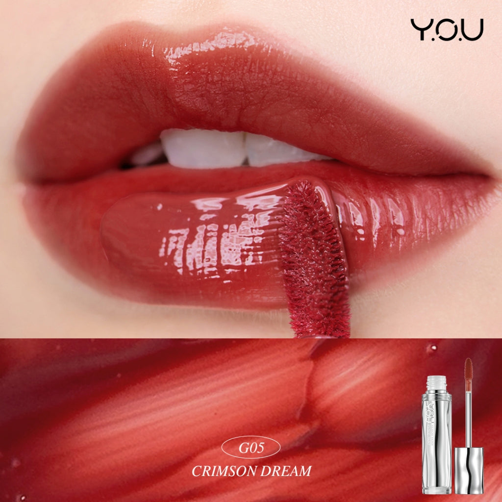 YOU Cloud Paint Glassy Glow Lip Tint Glasting Tint Lip Stain Glassy Tint