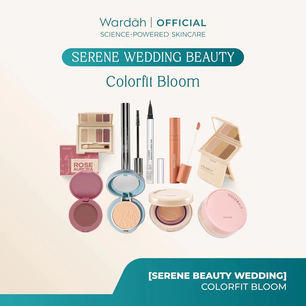 [PAKET SESERAHAN] Wardah Serene Wedding Beauty Skincare - Paket All Regime Acne, Crystal Secret, Renew You, Hydra Rose Untuk Kulit Berjerawat, Kusam, Anti-Aging, dan Kering FREE Hydrabalm