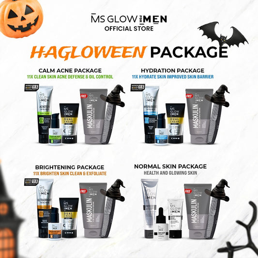 MS GLOW FOR MEN HAGLOWEEN FREE MASKULIN