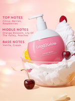 Glad2Glow Bright & Moist Body Serum Series | Body Cream Body Lotion Brighten Moist & Smooth Pemutih Badan Body Serum Glow & Peeling Menghidrasi Kulit Mencerahkan Dan Pemutih Tubuh Atasi Belang Brighty Care Whiten Handbody ohbt Lotion g2g official store