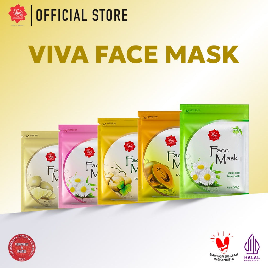 Viva Face Mask Bengkuang 30 gr