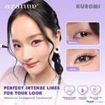 Azarine Flirt The Sun [2 PCS] High Up! Lashting Mascara Dual Finish Efek Lash Lift untuk Bulu Mata Lebih Tebal +  Sunscreen Cushion SPF50+ PA++++ Cushion Tahan Lama Flawless Matte Finish
