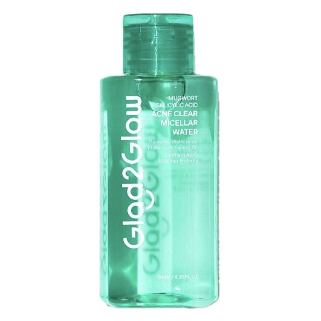Glad2Glow Micellar Water Pembersih Makeup 130 ml