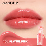 Azarine Line Lash Lips [3 PCS] High Up! Lashting Mascara Dual Finish Lash Lift Effect + Intense Bold Starliner Longlasting Waterproof + Play Pop Glossy Tint Liptint Glossy Tahan Lama