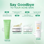ACNAWAY Mugwort Water Gel Moisturizer - Moisture Gel Pelembab Wajah Untuk Kulit Berjerawat Acne Friendly Melembapkan Wajah Sensitif Cooling Soothing Gel Untuk Kulit Kemerahan Acne Prone Daily Moist Anti Acne Cepat Menyerap Skincare Calming Centella Cream