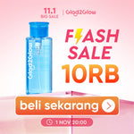 [Masuk Live 1 NOV 12.00–20:00 CUMA 10RB] GLAD2GLOW Flash Sale Mugwort Salicylic Acid Acne Clear Micellar Water 300ml / Tremella Panthenol Sensitive Care Micellar Water eksfoliasi wajah g2glow official store