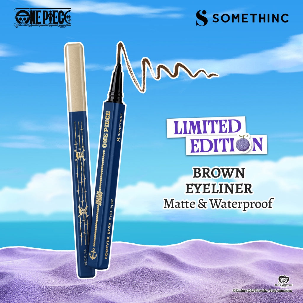 SOMETHINC ONE PIECE LIMITED EDITION SERIES - Lip Glaze, Low pH Gente Jelly, Holyshield Sunscreen Gel, Eyeshadow Palette, Liquid Eyeliner, Calm Down Cleanser| Transferproof Lip Glaze, Awet Digunakan 24 Jam|Sabun Cuci Muka Semua Jenis Muka