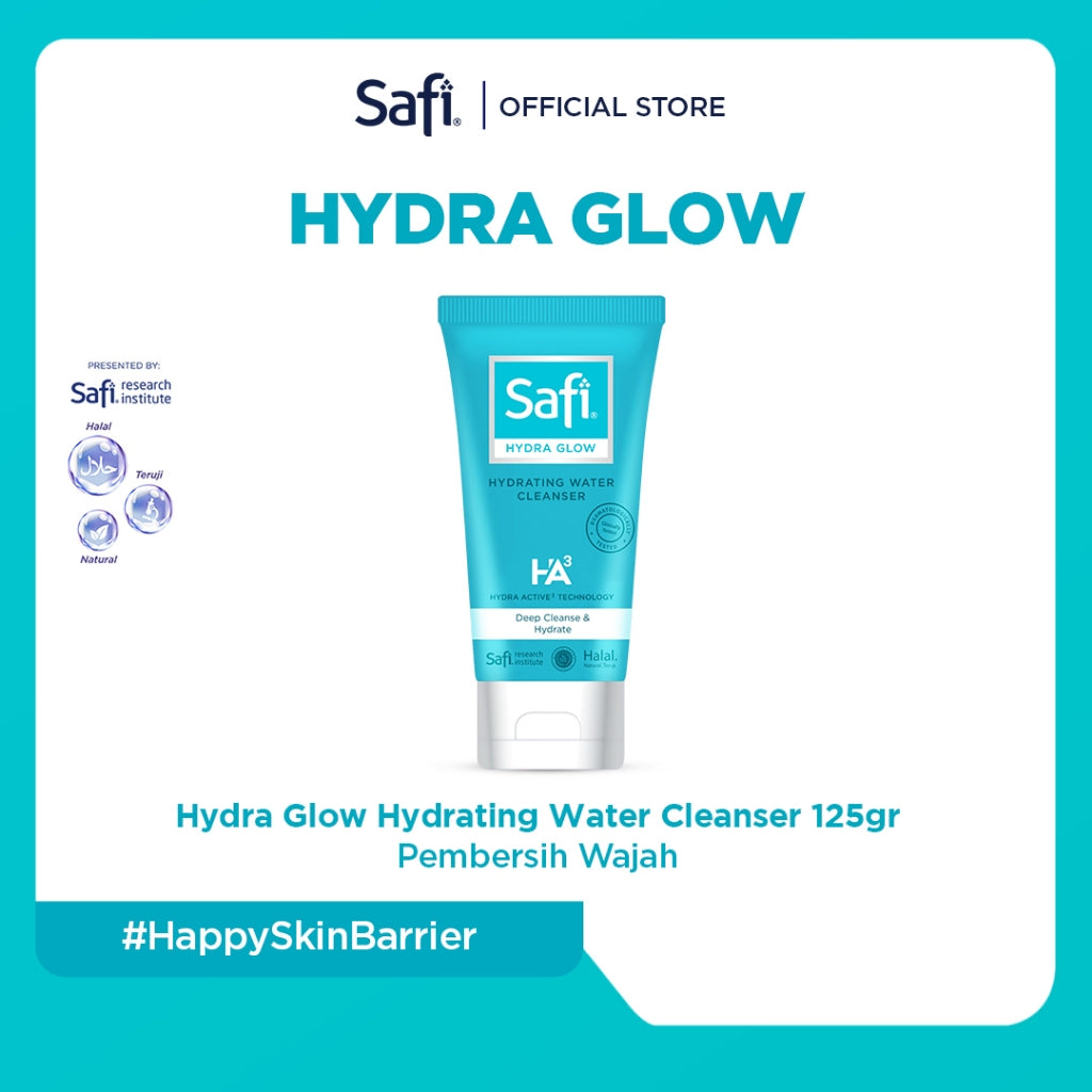 Safi Hydra Glow Hydrating Water Cleanser 125gr - Pembersih Wajah