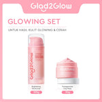 [Isi Besar Hemat]Glad2Glow Pomegranate Niacinamide Brightening Moisturizer 100g Mencerahkan Pemutih Kulit Gel Pelembab Bercahaya Krim Siang dan Malam Perawatan Kulit Ekstrak Delima Asam Lemak Asam Delima Pelembab Esensi Wajah Perawatan g2g official store