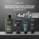 [PAKET CHAMPION RACING CARE - KAHF BUNDLE 4IN1 PAKET PERAWATAN DAILY USE ESSENTIALS : WAJAH CERAH & BADAN ANTI BAU] Paket Personal Care (Face Wash + Sunscreen Moisturizer + Body Wash + Deodorant) - Suitable for Daily Use
