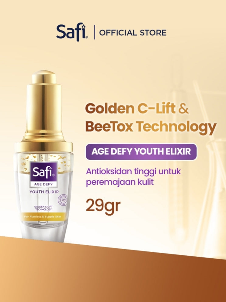 SAFI - Age Defy - Youth Elixir 29gr - Serum Wajah Anti Aging