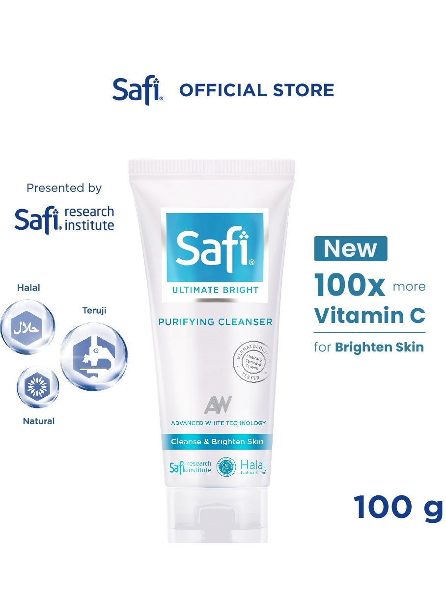 SAFI ULTIMATE BRIGHT PURIFYING CLEANSER 100GR - Foam Cleanser