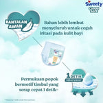 Sweety Silver Cloud Soft Popok Celana Bayi S 36 pcs