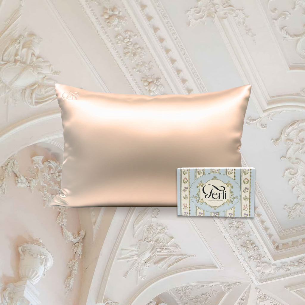 Sarung Bantal Cinta PREMIUM Satin Silk Adem Halus Soulmate Bedsheet King Size Pillowcase Terli Beauty Sarung Bantal Jumbo