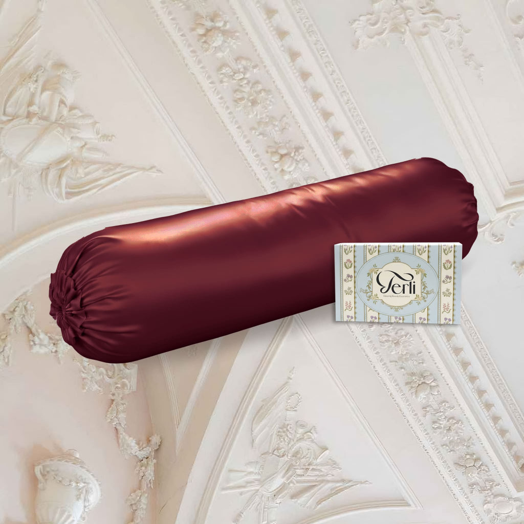 Sarung Guling PREMIUM Satin Silk Terli Beauty Satin Silk Bolster Case Adem Halus Anti Bacterial
