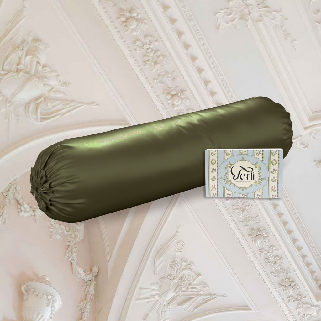 Sarung Guling PREMIUM Satin Silk Terli Beauty Satin Silk Bolster Case Adem Halus Anti Bacterial