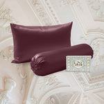 BUNDLE Sarung Bantal dan Guling Set PREMIUM Satin Silk Beauty Boost Pillowcase dan Bolster Case