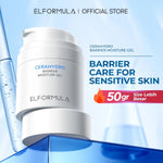 ELFORMULA Intensive CeraHydro Barrier Repair Moisture Gel - Moisturizer Calming Pelembab Wajah Pagi Malam Kulit Cerah Skin Barrier Hyaluronic Acid with CeraHydro + Plant Extract & Ceramide Skincare Oil Control Kulit Kering Iritasi