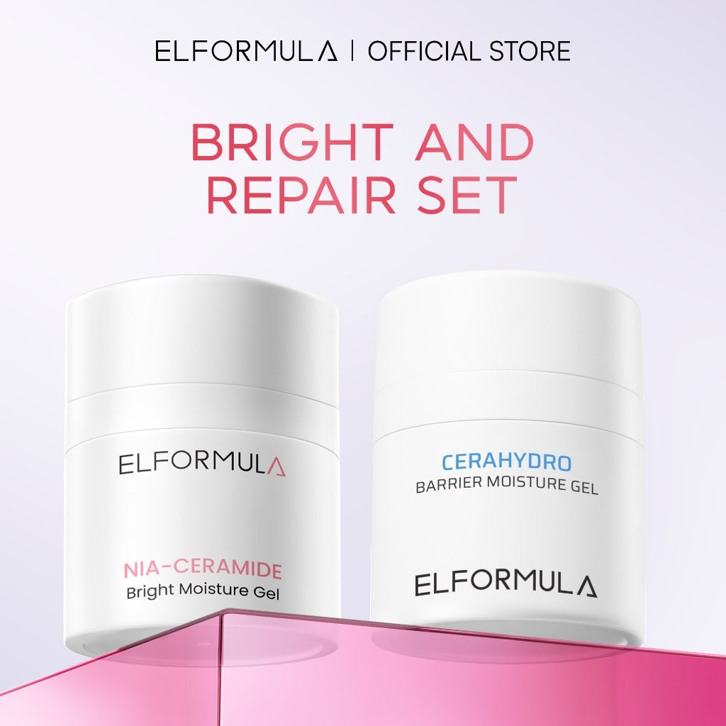 ELFORMULA Nia-Ceramide Bright Moisture Gel Moisturizer Calming Pelembab Wajah Pelembab Wajah Kulit Cerah Skin Barrier
