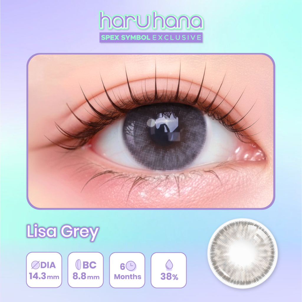 Softlens Spex Symbol HARUHANA - Softlens Sailormoon - Softlens Lisa - Lensa Kontak 14.3mm