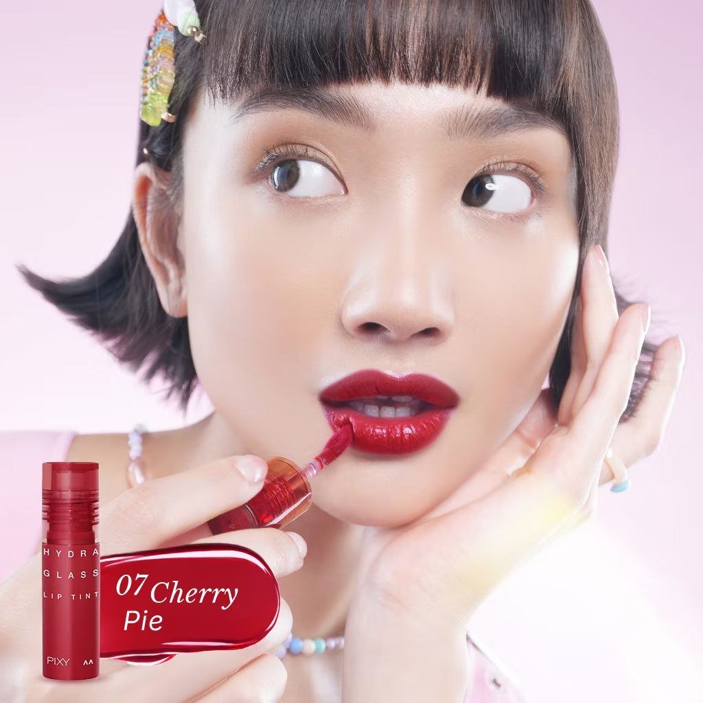 Pixy Hydra Glass Lip Tint Glossy Tahan Lama / Lip Tint Pixy