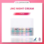 JGLOW Night Cream 12,5gr – Cerahkan Wajah, Atasi Flek & Jerawat, Anti Aging | BPOM Resmi