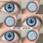 Eyeshare Softlens Madrio Softlens 1Pasang 14.0mm Purple Blue Brown Red Softlens